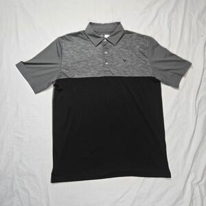 Callaway Men's Black-grey Polo Shirt Size M